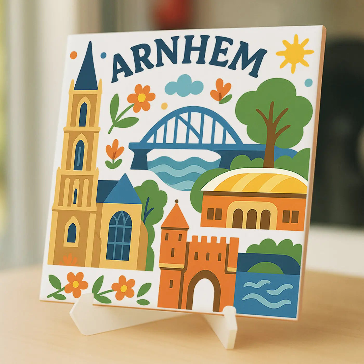 Arnhem Cadeau Tegeltje - Tegeltjes