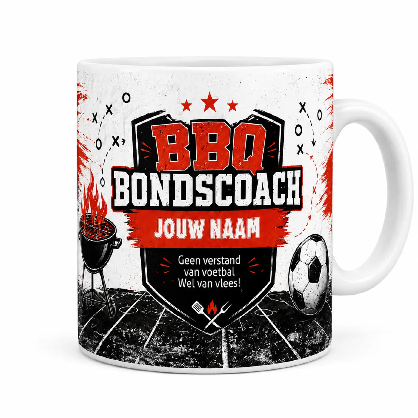 BBQ Bondscoach Voetbal Mok