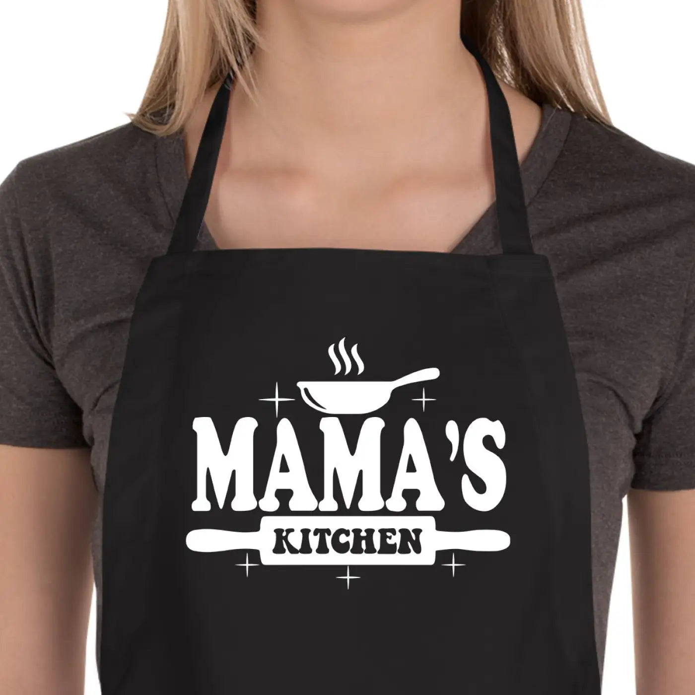 BBQ Schort met naam - Mama’s Kicthen - Geschenkenset