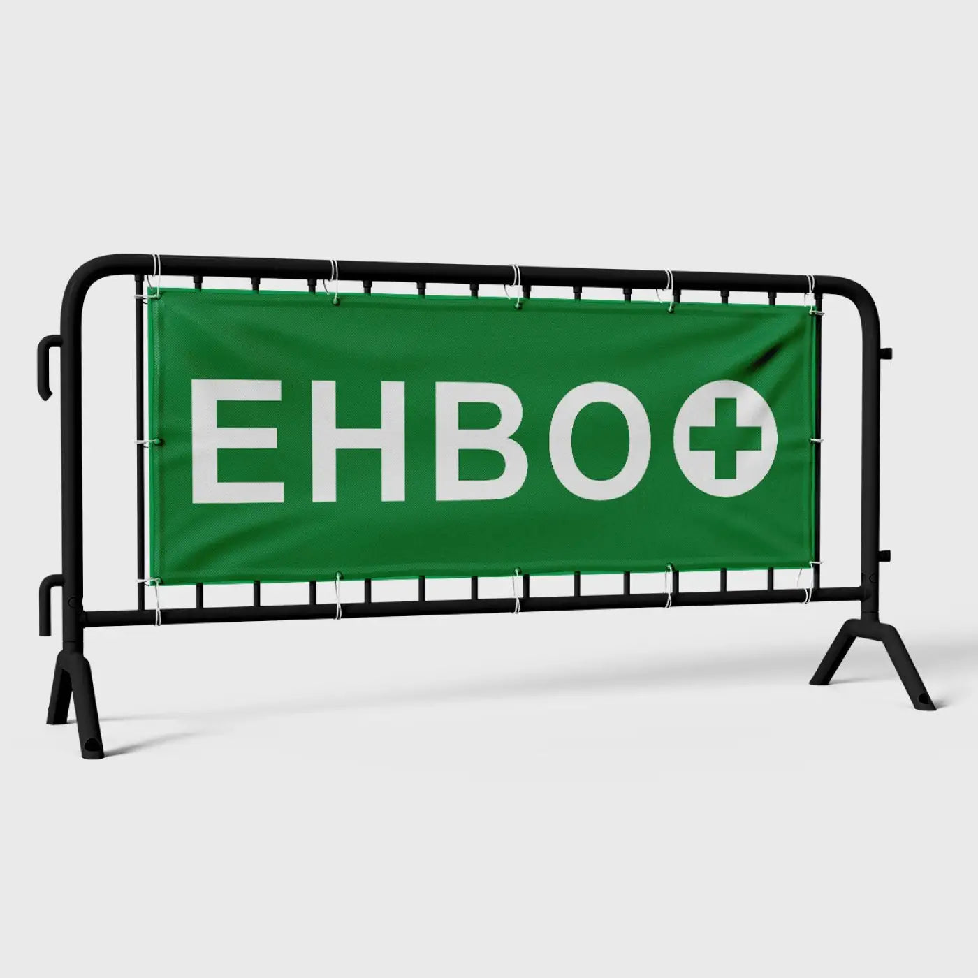 Spandoek EHBO - Groen - spandoeken
