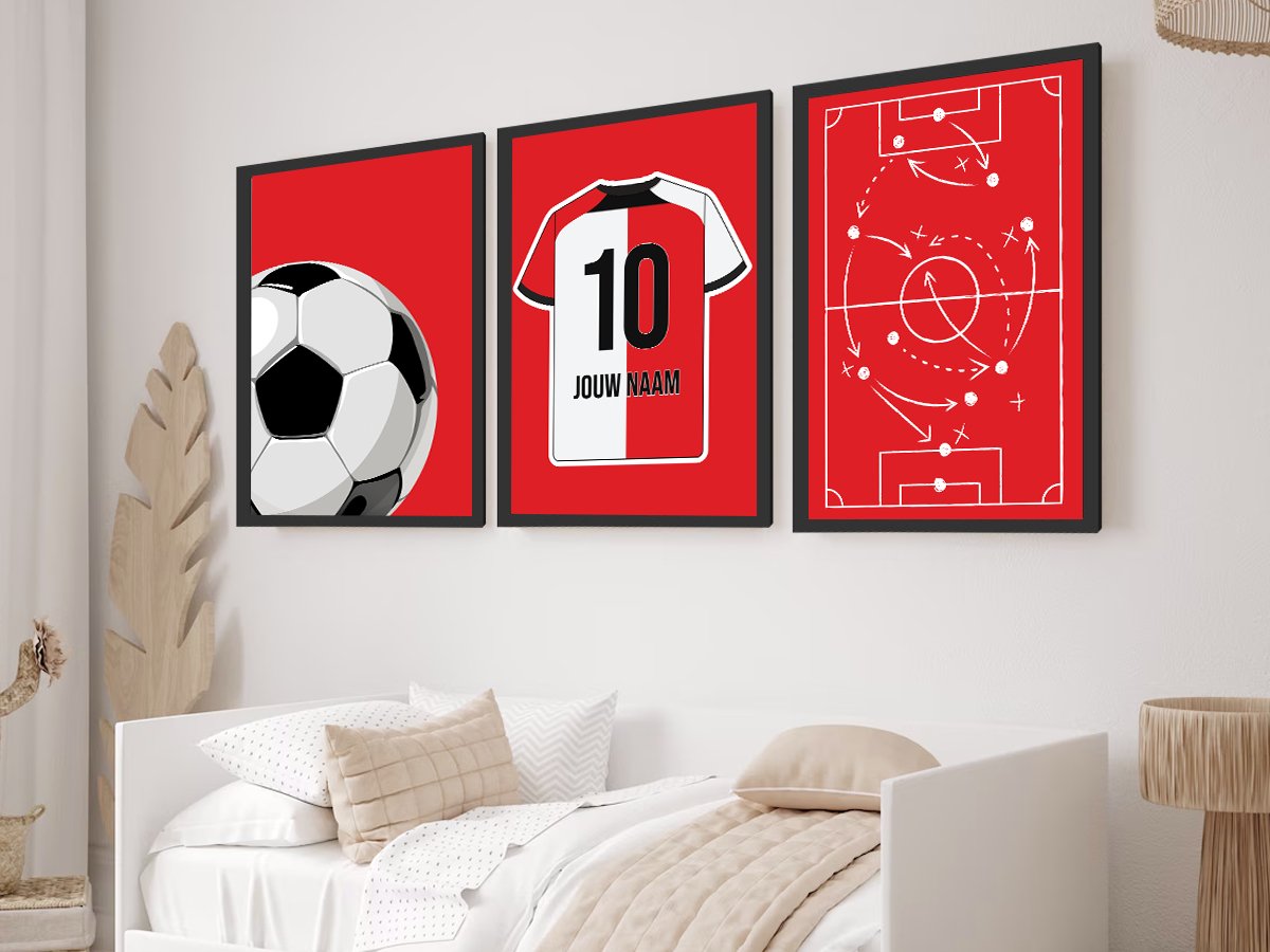 3-Luik poster set - Koning Spandoek