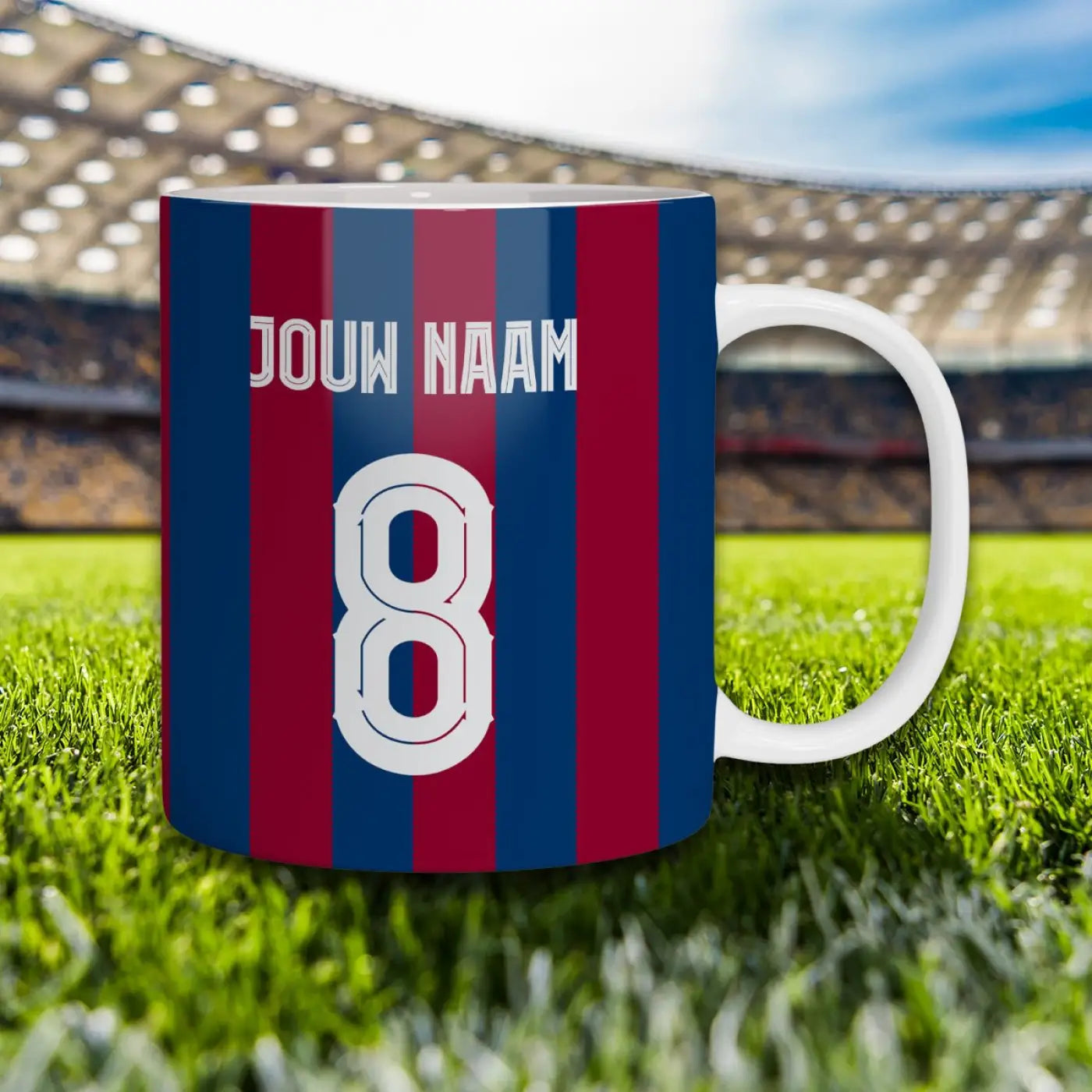 Mok: Barcelona Voetbal Mok (koffiemok) – Kleurmedia®