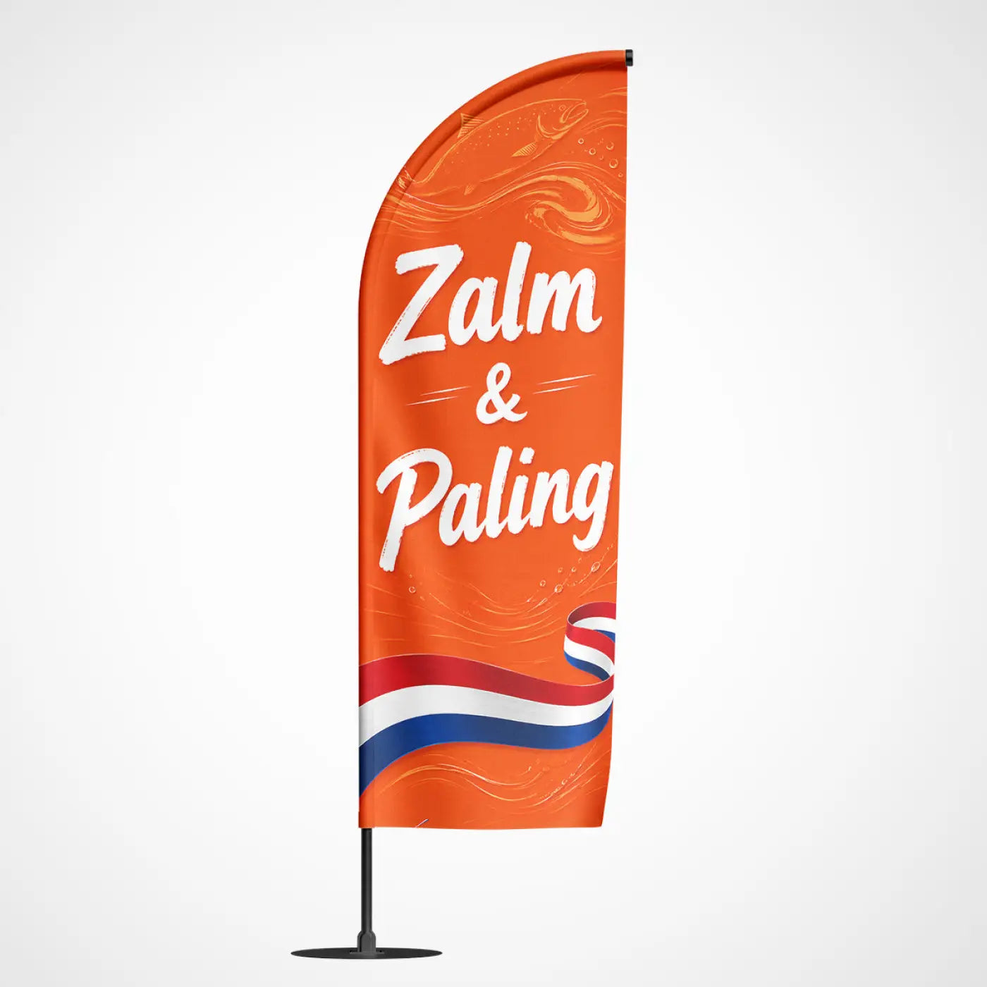 Beachflag Zalm & Paling