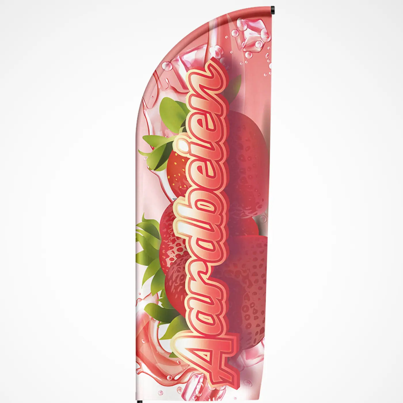 Beachvlag Aardbeien