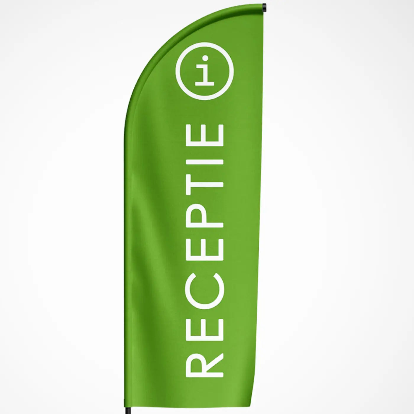Beachvlag Receptie - Groen