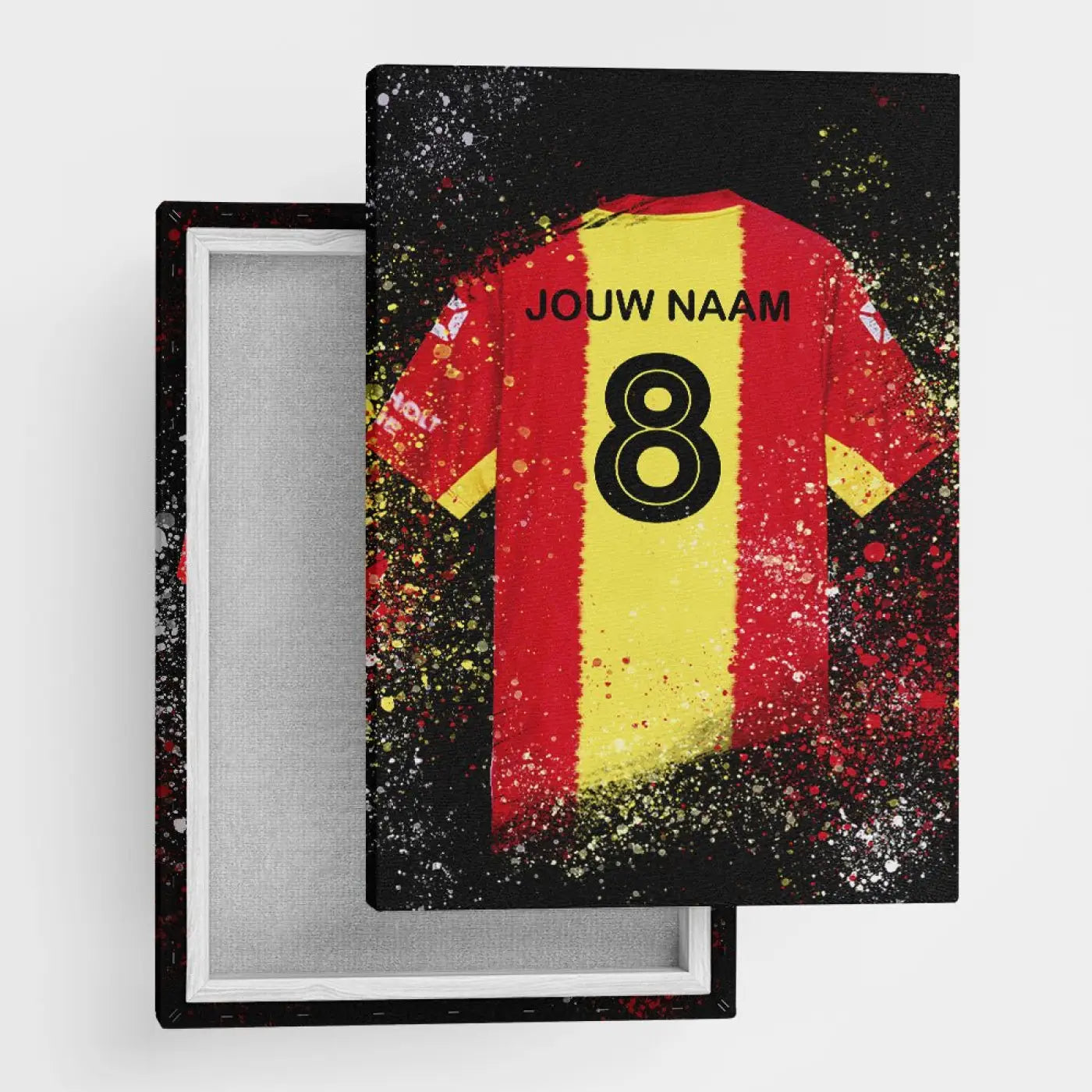 Go Ahead Eagles voetbalposter met shirt wanddecoratie