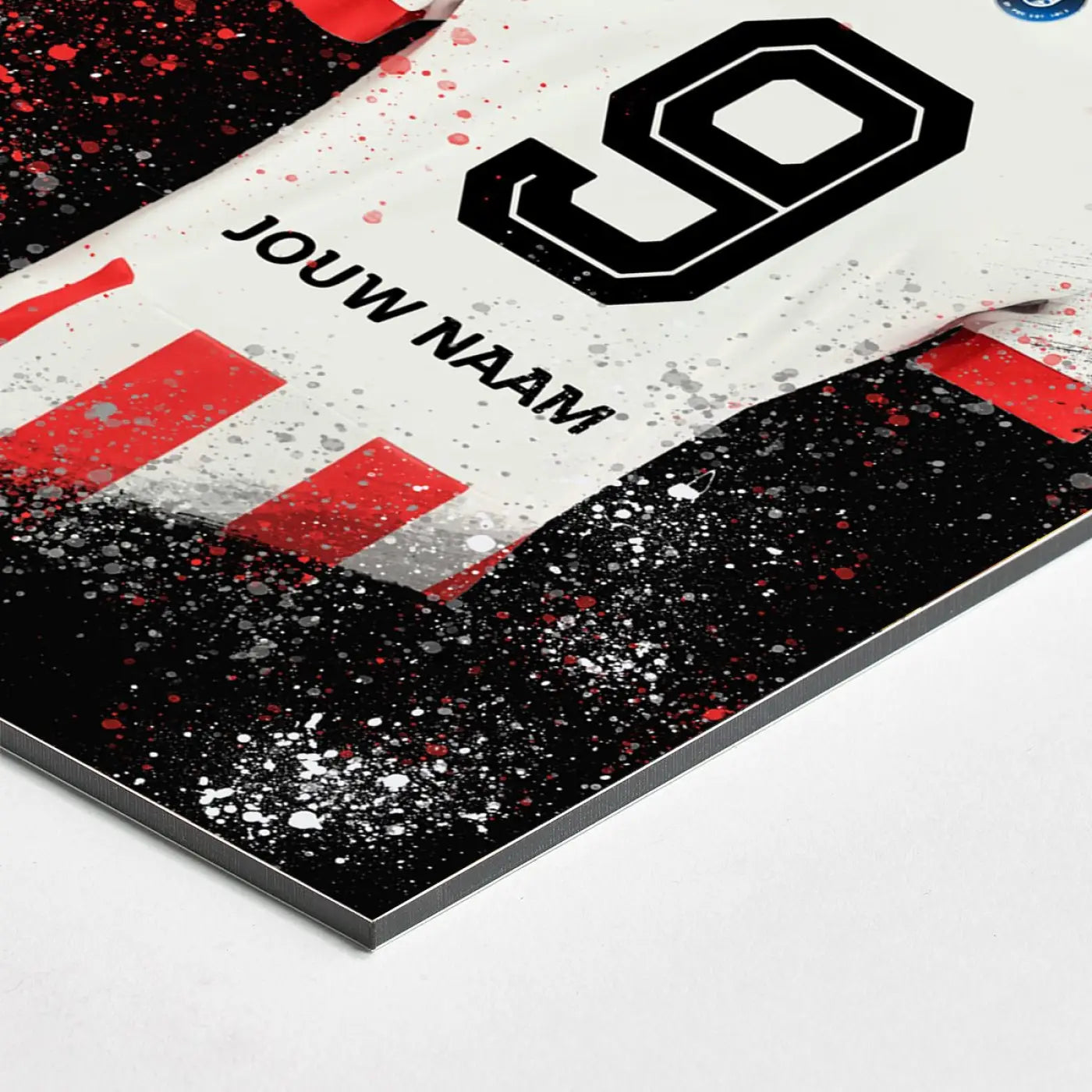 PSV voetbalposter met shirt wanddecoratie