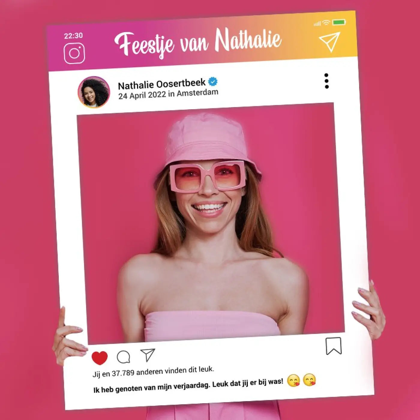 Foto Frame Dibond - Instagram - Fotoframes