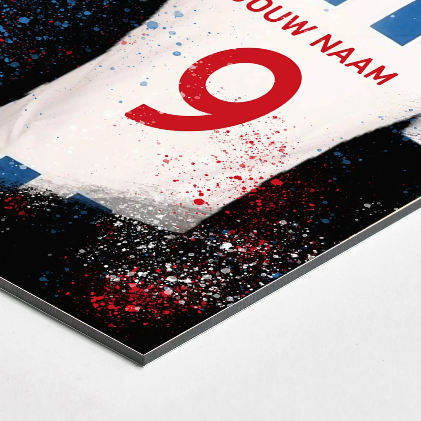 SC Heerenveen voetbalposter met shirt wanddecoratie