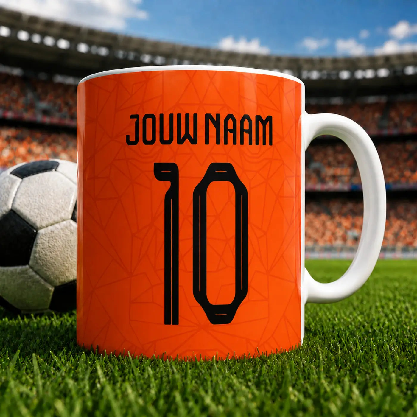 Holland - Oranje Voetbal Mok
