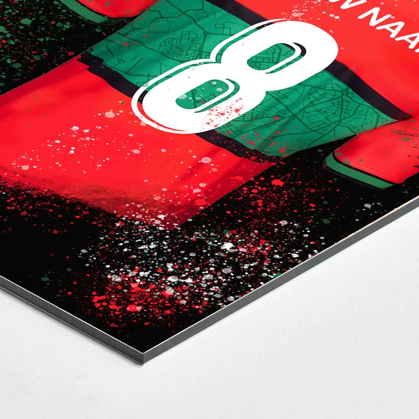 NEC Nijmegen voetbalposter met shirt wanddecoratie