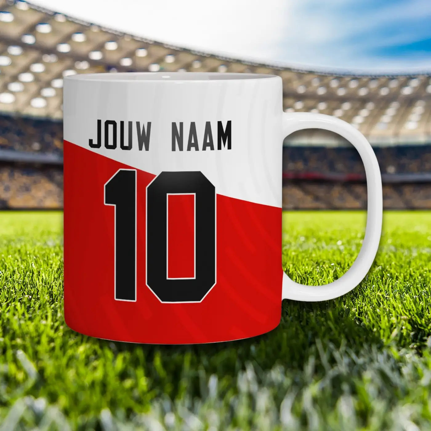 Mok: FC Utrecht Voetbal Mok (koffiemok) – Kleurmedia®